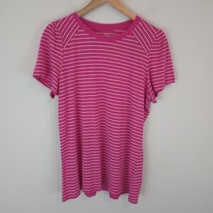 Crown & Ivy Women's Short Puff Sleeve T-Shirt